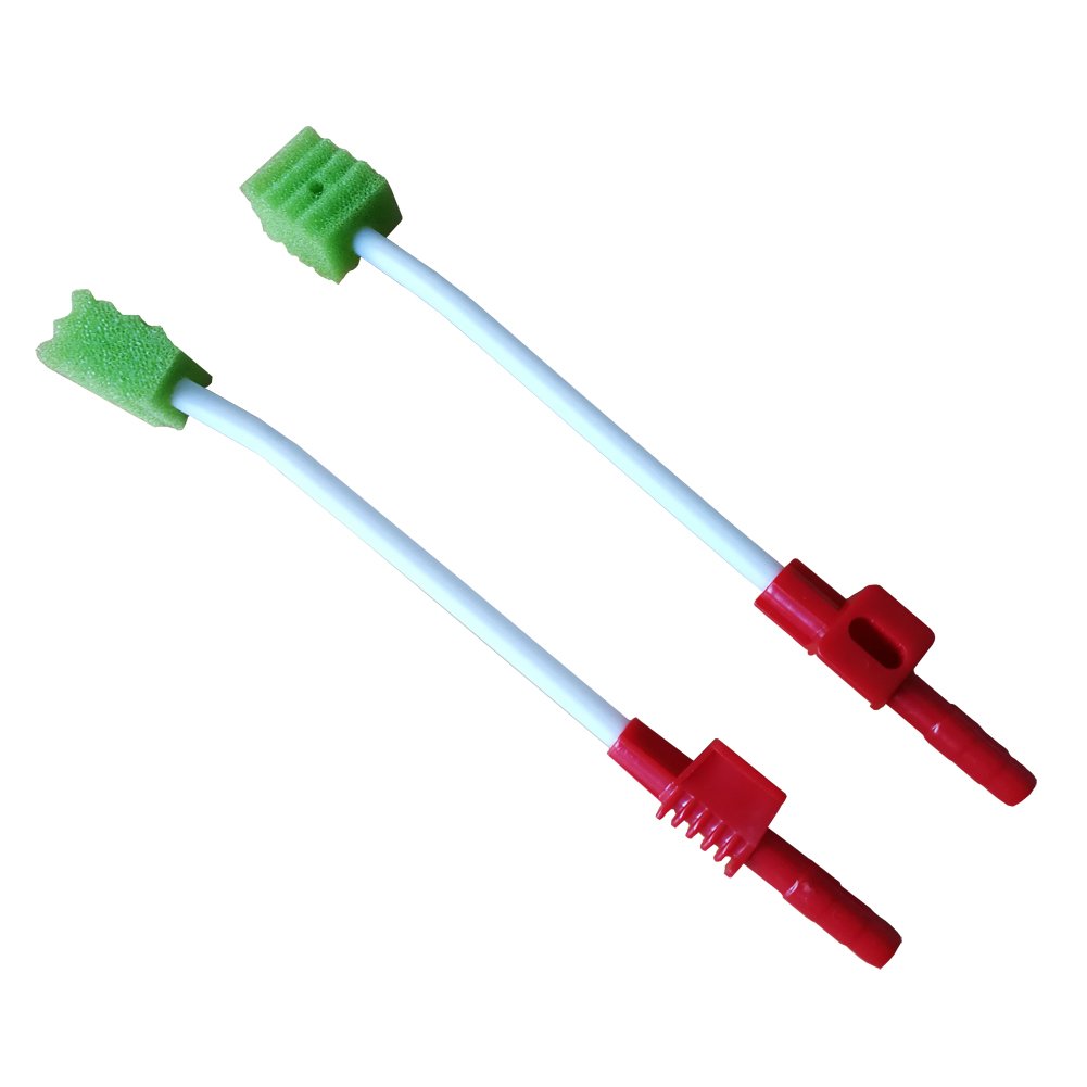 Suction Swab Single Use System Suction Toothbrush Oral Cleaning Foam Swab,Individually Wrapped (box of 20)